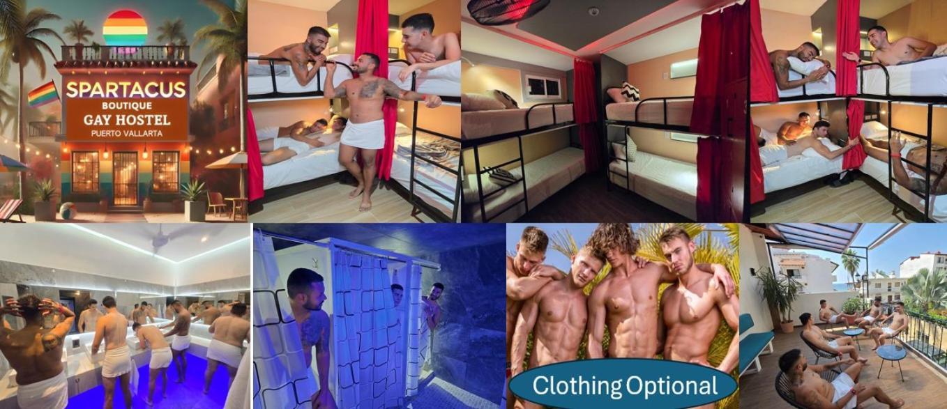 Spartacus Hostel Boutique For Men بويرتو فالارتا المظهر الخارجي الصورة